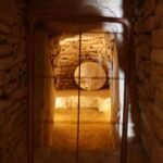 Внутренняя ниша в конце коридора дольмена Эль Ромераль