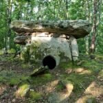 Дольмен Кавказ Цыганково лес деревья