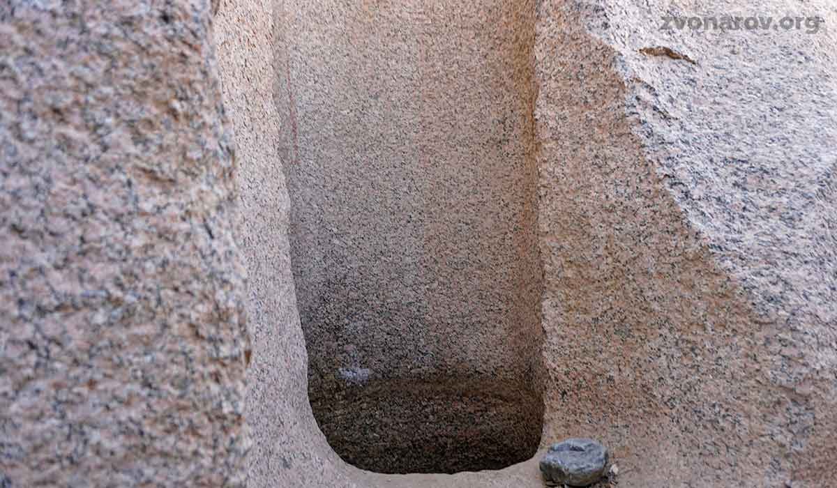 Каменные следы инструментов Египет