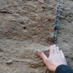 Слоистая структура каньон Сик Петра