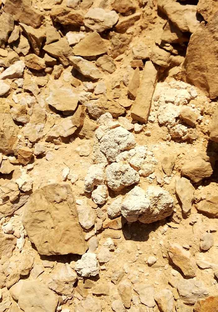 Структуры из камней пустыни Израиля